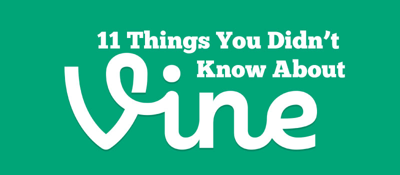 Graphic: "11 Things you didn't know about Vine"