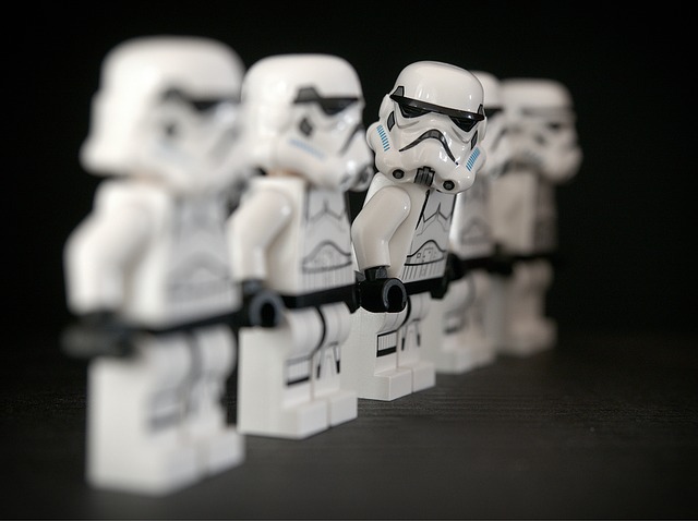 Content Marketing (image: StarWars storm trooper toys)